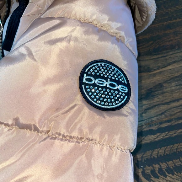Bebe fleece lined puffer jacket with hood - Picture 6 of 6